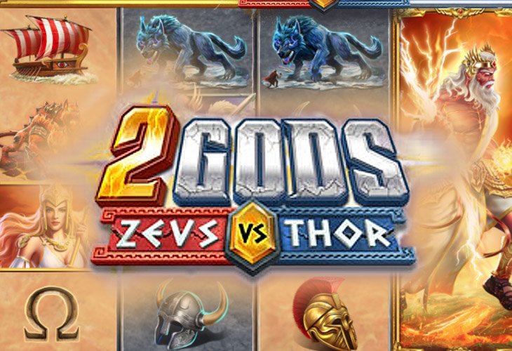 2 Gods Zeus vs Thor - 4ThePlayer slot at Bet Ninja Casino Casino