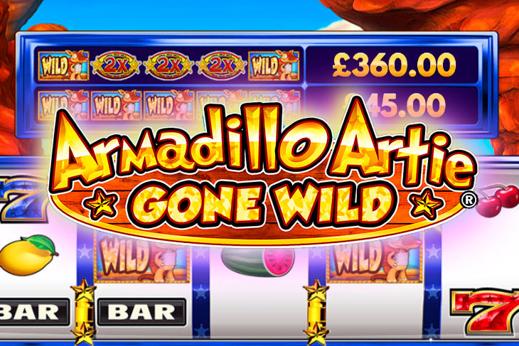 Armadillo Artie Gone Wild - DWG slot at Bet Ninja Casino Casino