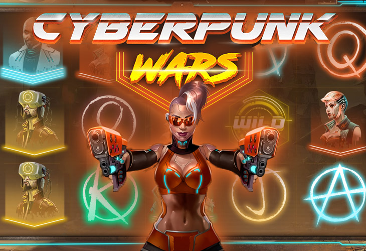 Cyberpunk Wars - Woohoo slot at Bet Ninja Casino Casino