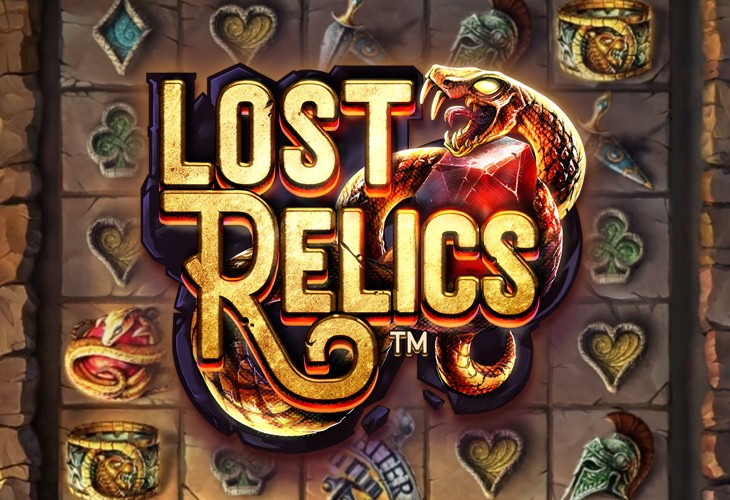 Lost Relics - NetEnt slot at Bet Ninja Casino Casino