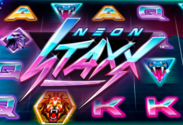 Neon Staxx - NetEnt slot at Bet Ninja Casino Casino